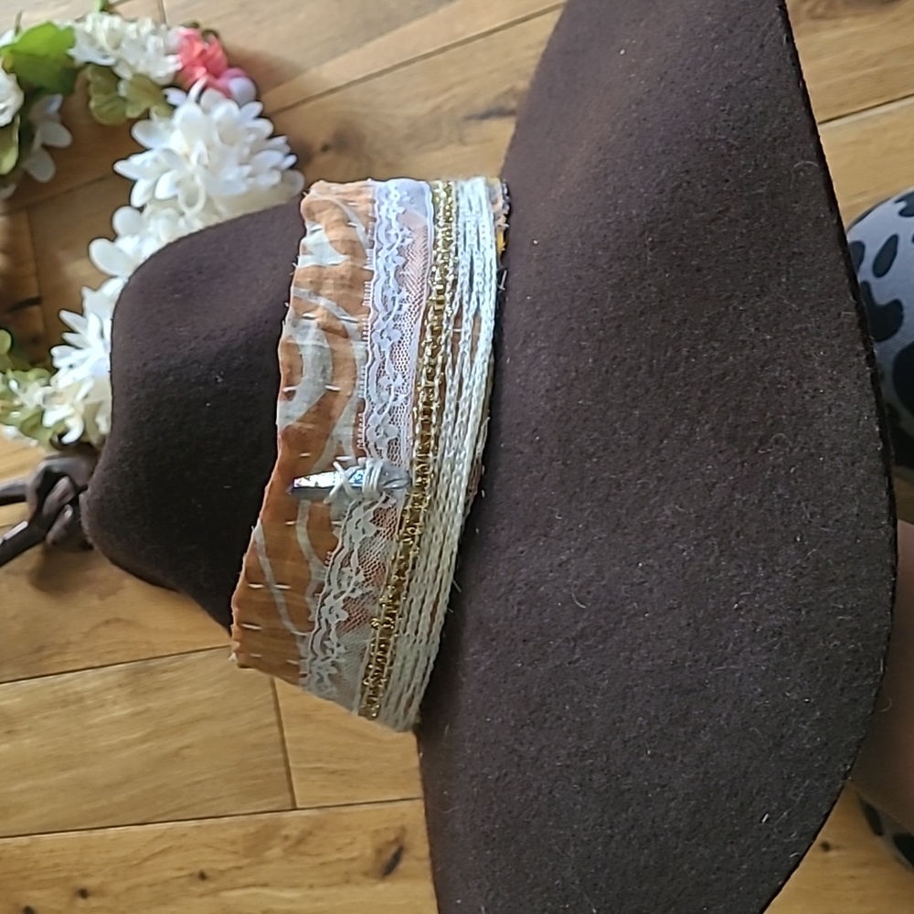 Ooak hippie hat
